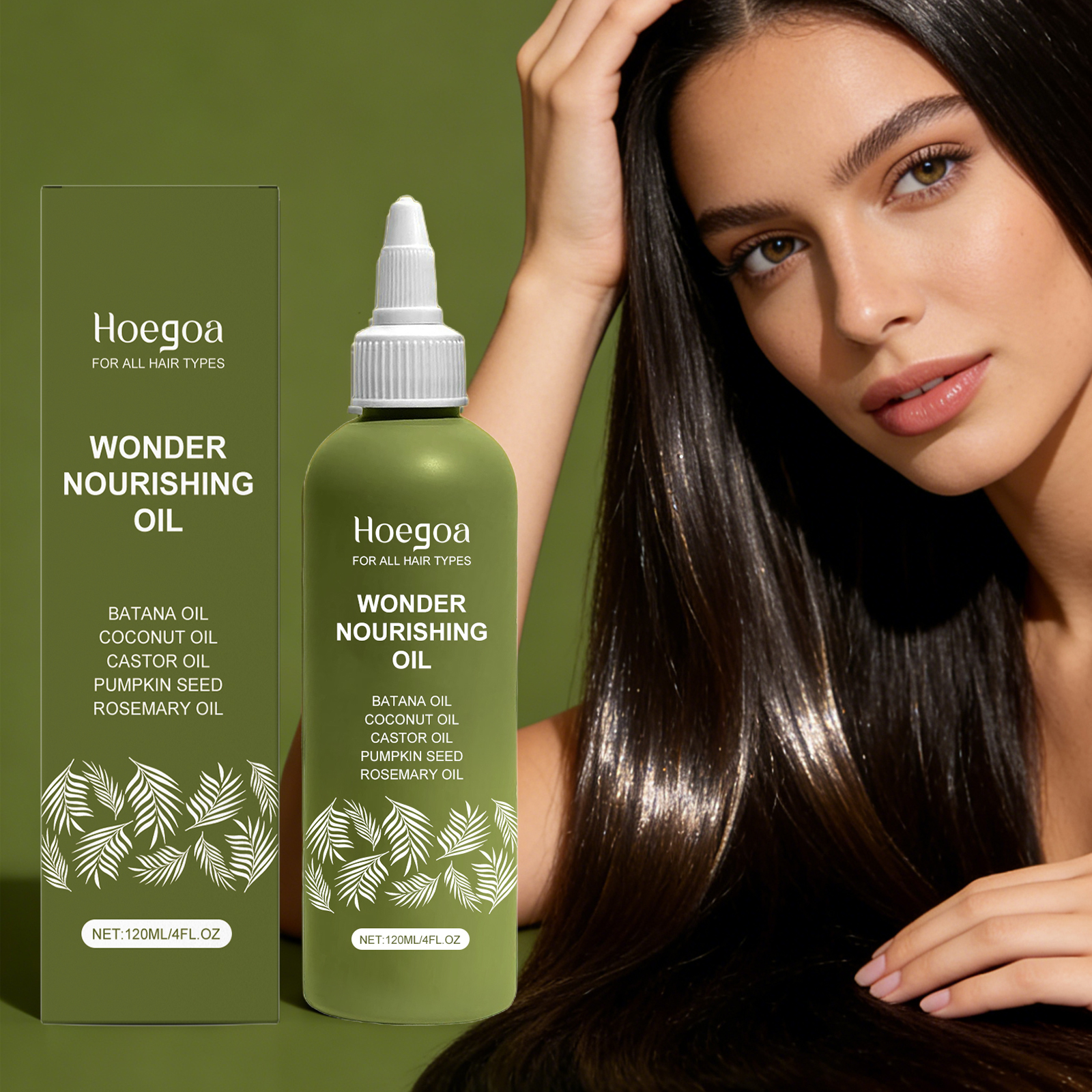 Hair Care Naturally - Hair Growth Nourishing Oil Improve Thinning