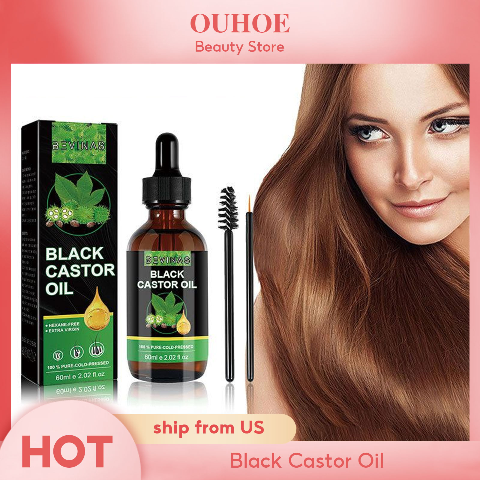 Hair Care Naturally - Black Castor Oil Nourishes Hair Growth