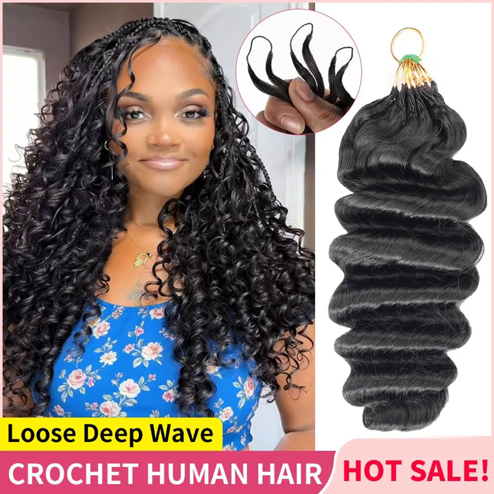 Hair Care For Wavy Hair - Thickness Virgin Brazilian Human Hair Loose