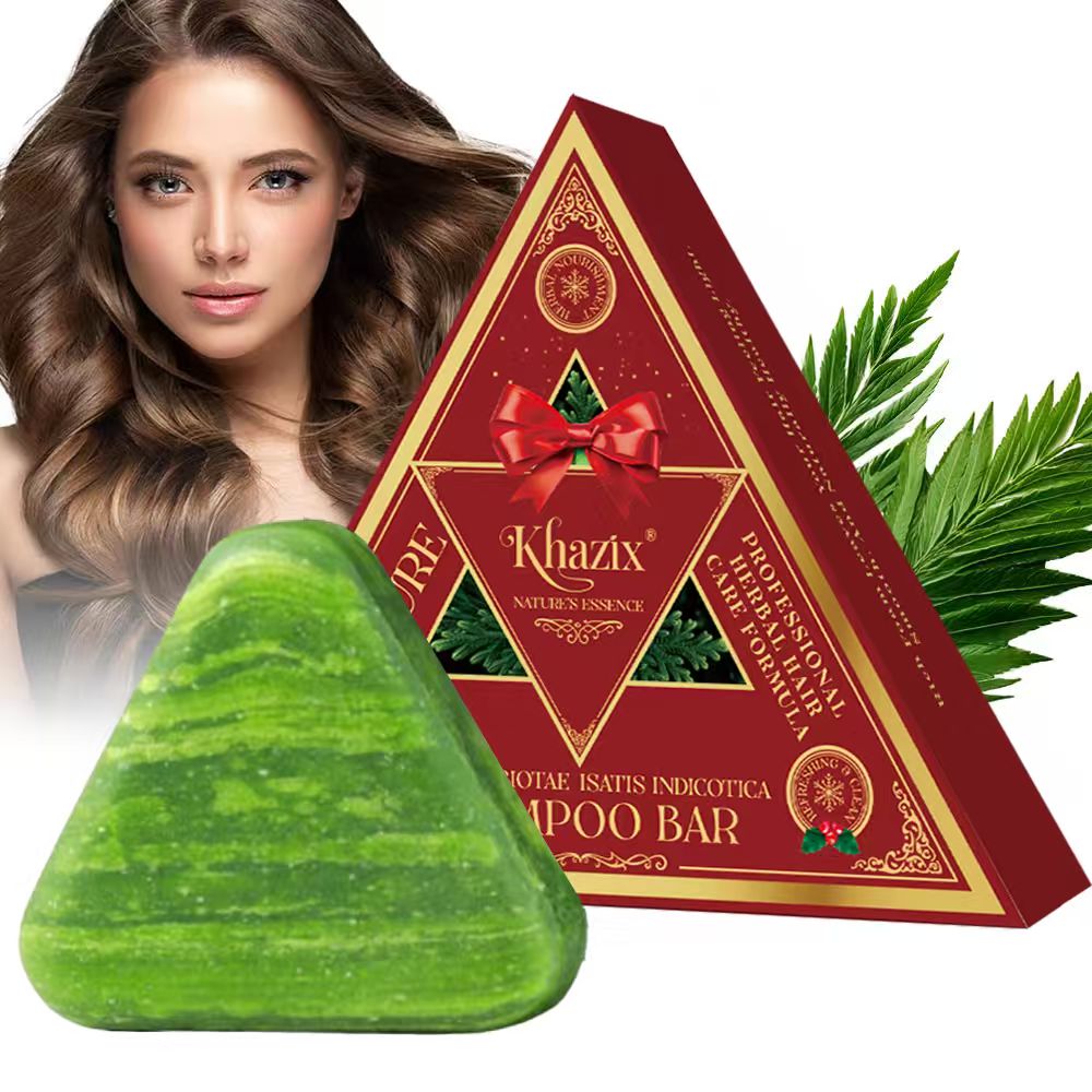 Hair Care Pantene - Green Triangle Soap Shampoo Bar with