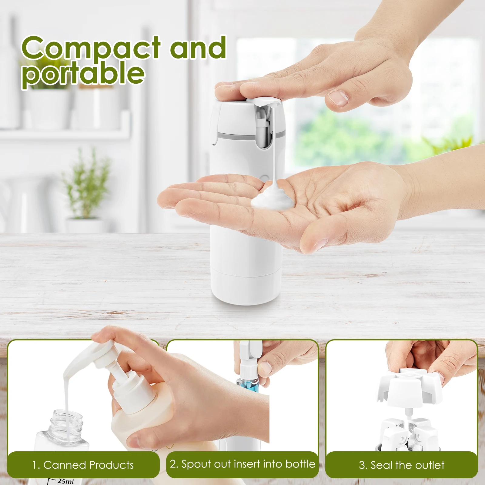 4 in 1 Travel Liquid Dispenser – Dry Shampoo Travel recenzja i cena
