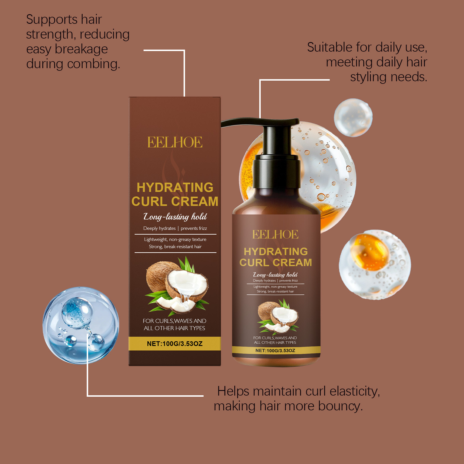 Curl Styling Cream for Wavy an – Hair Care For Wavy Hair recenzja i cena