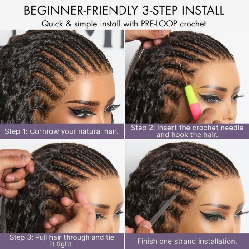 Knotless Pre-Separated Crochet – Hair Care For Wavy Hair recenzja i cena