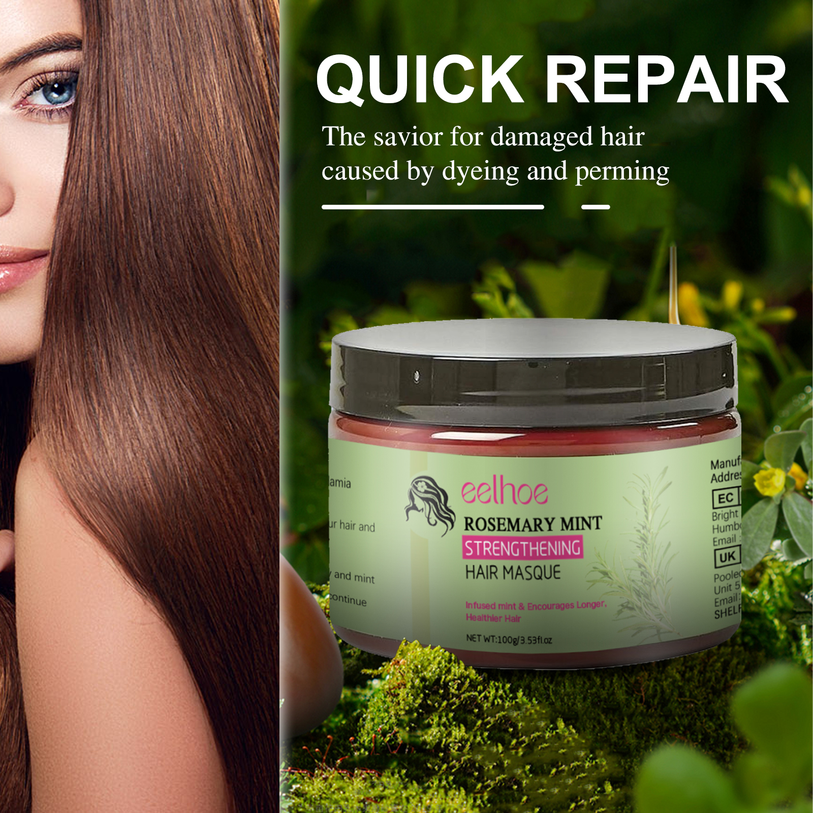 EELHOE Rosemary Hair Mask Repa – Hair Care Garnier recenzja i cena