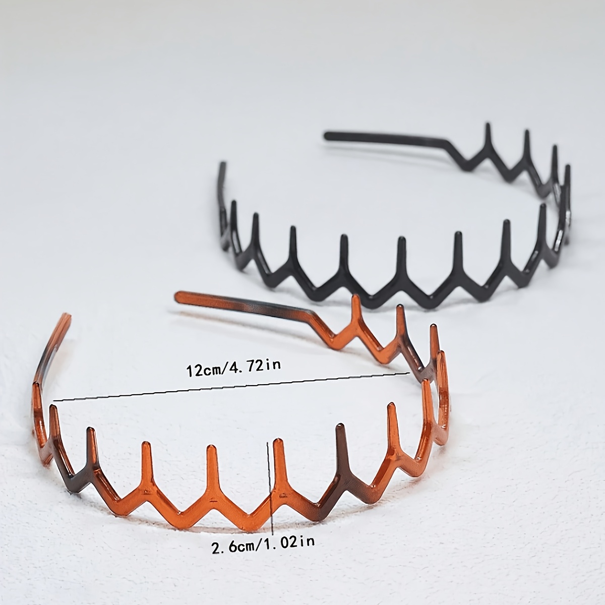 2Pcs Wavy Tooth Hair Bands for – Hair Care For Wavy Hair recenzja i cena