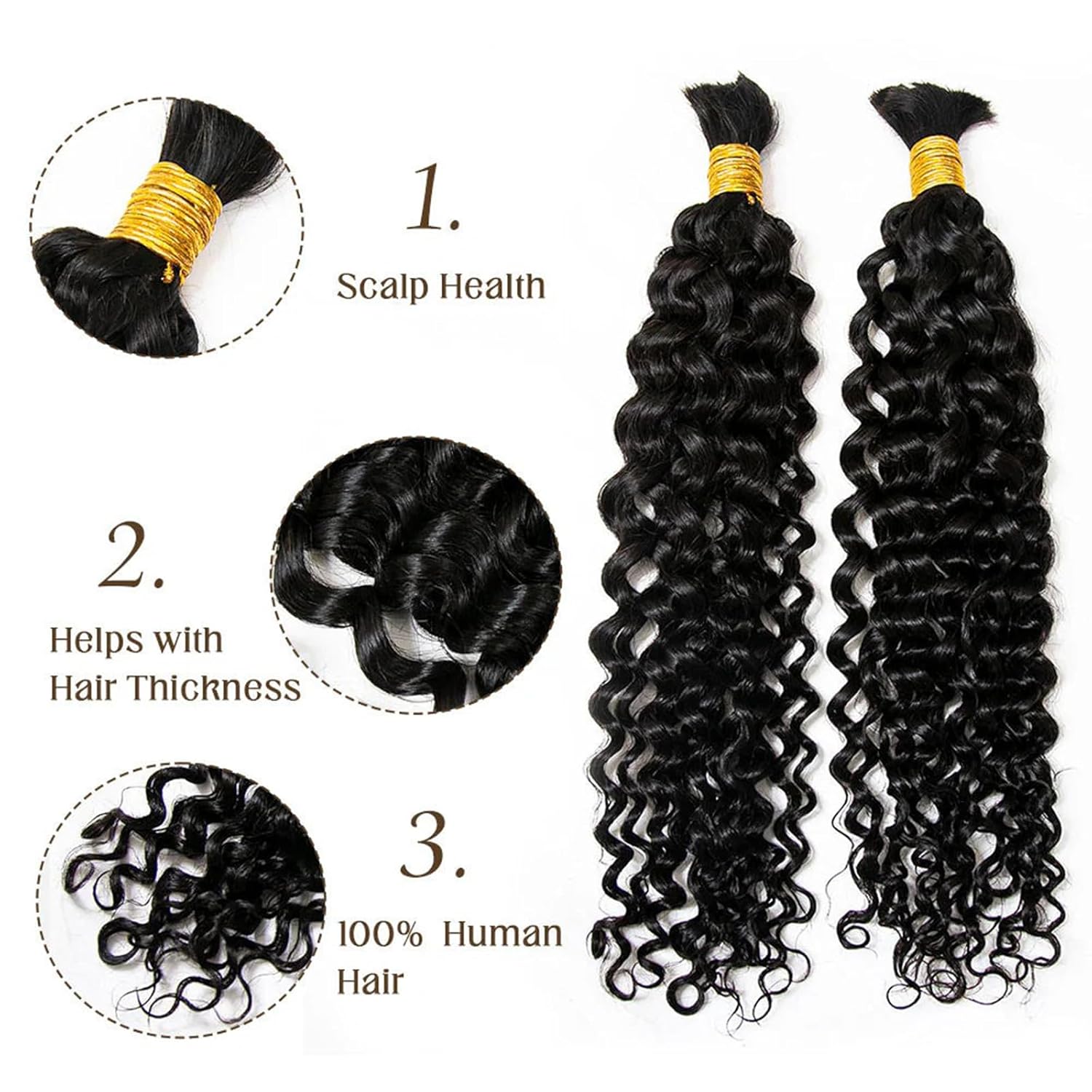 Human Braiding Hair for Boho B – Hair Care For Wavy Hair recenzja i cena