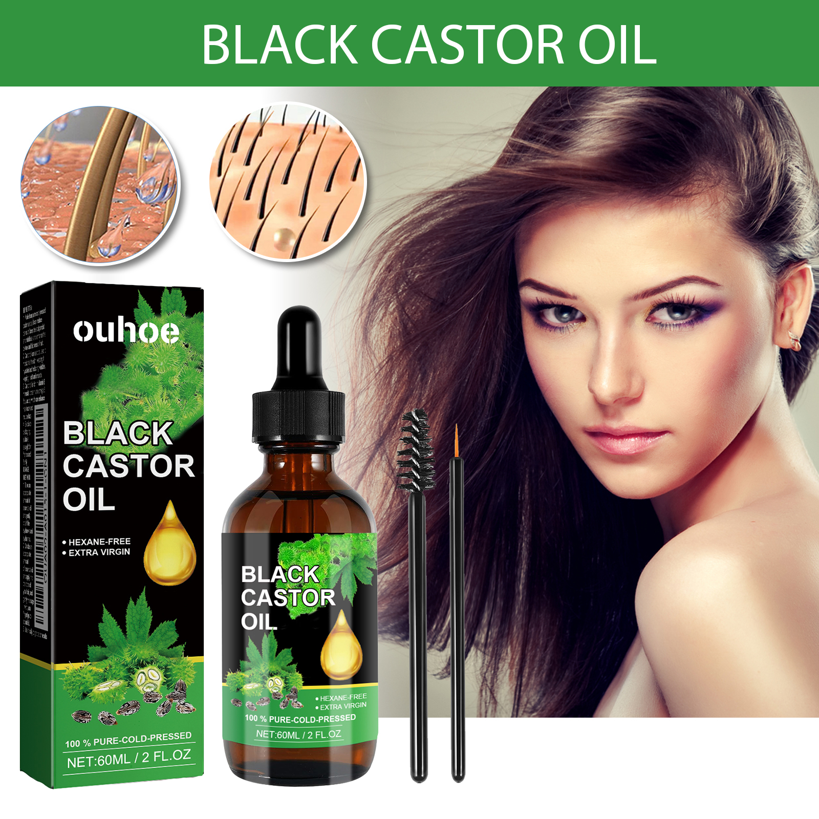 Black Castor Oil Nourishes Hai – Hair Care Naturally recenzja i cena
