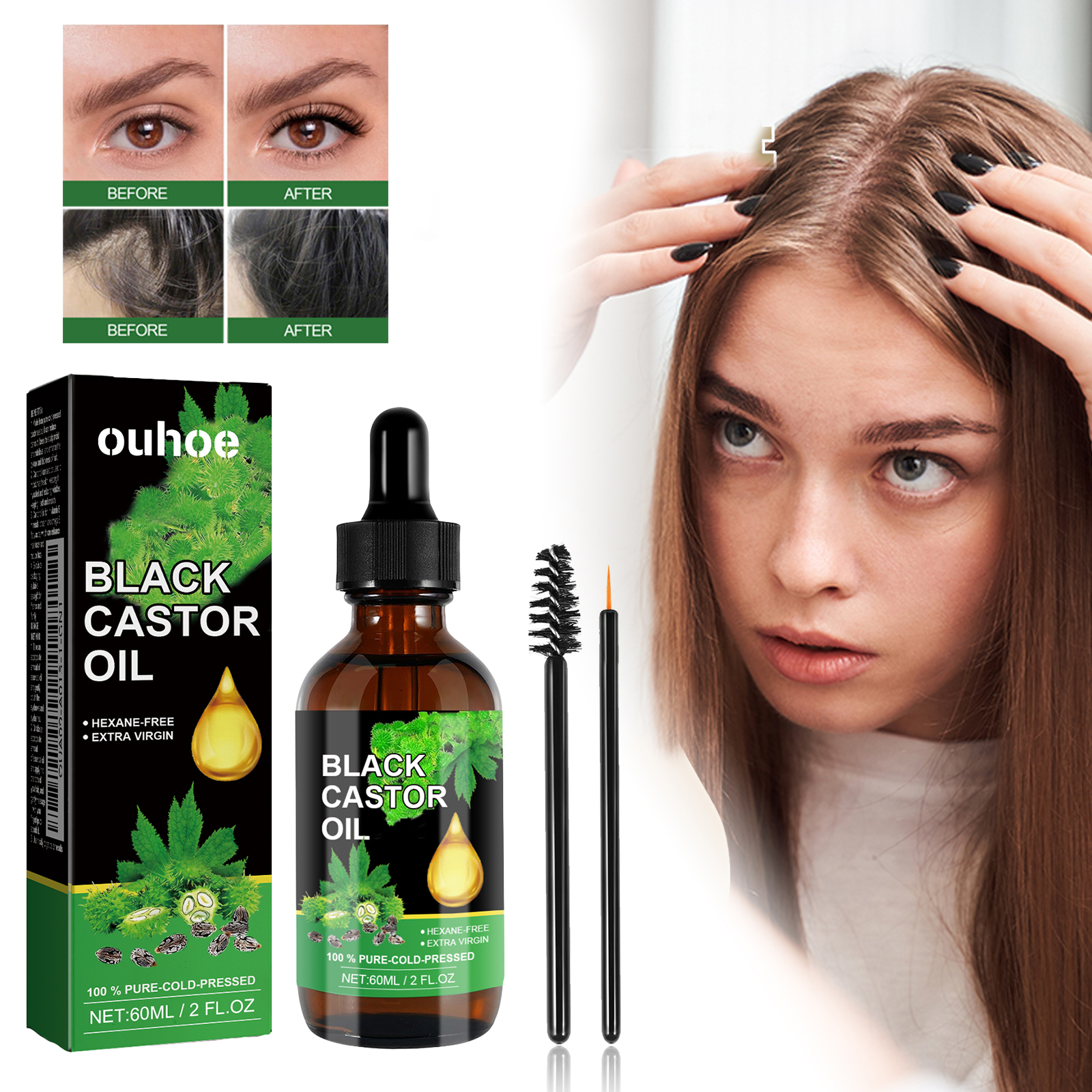 Black Castor Oil Nourishes Hai – Hair Care Naturally recenzja i cena