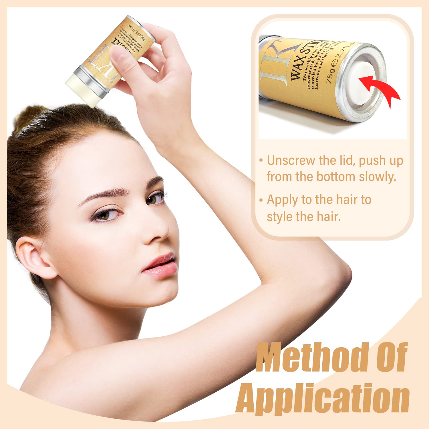 Hair Wax Stick for Wigs, Edge  – Hair Care Garnier recenzja i cena