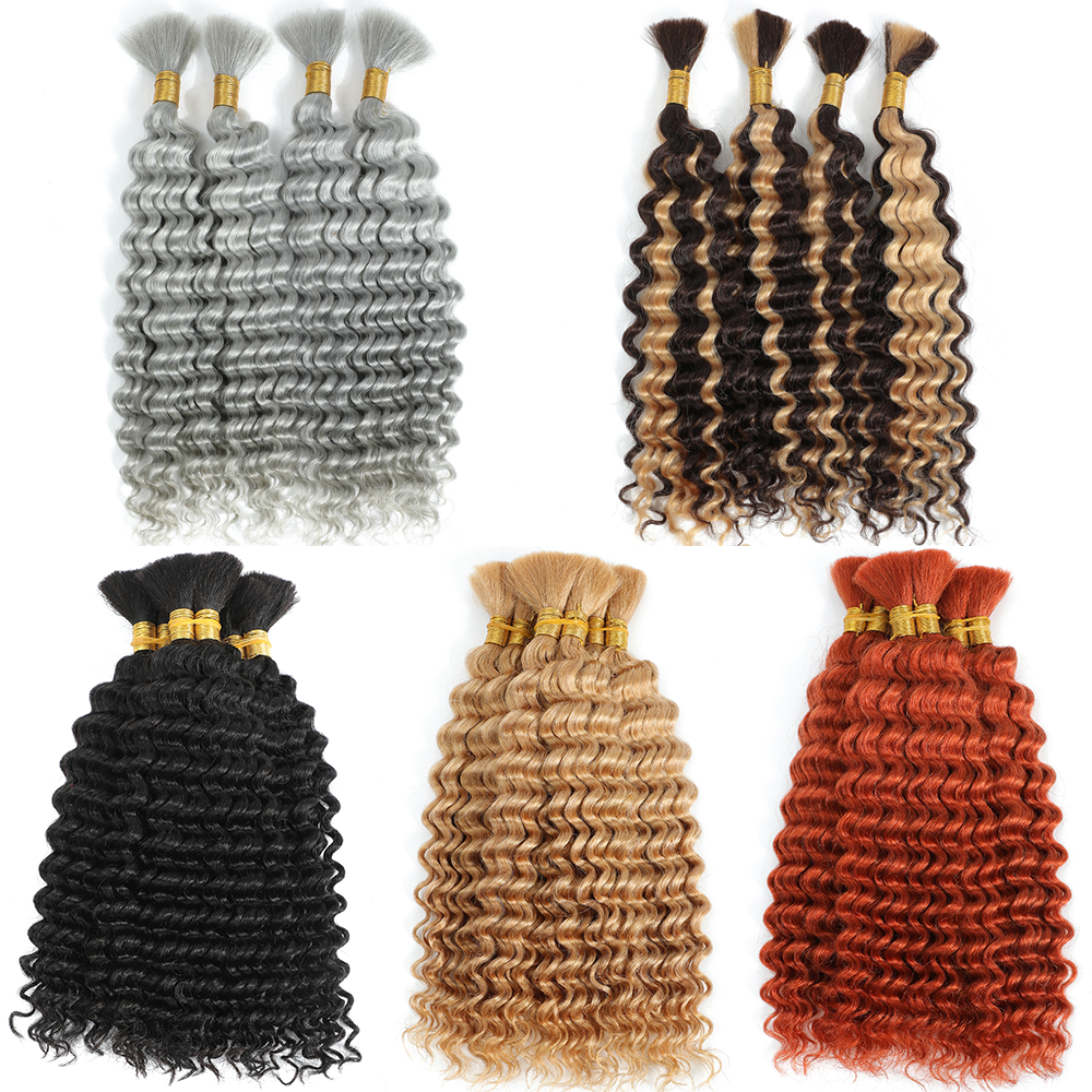 Bulk Human Hair Deep Wave For  – Hair Care For Wavy Hair recenzja i cena