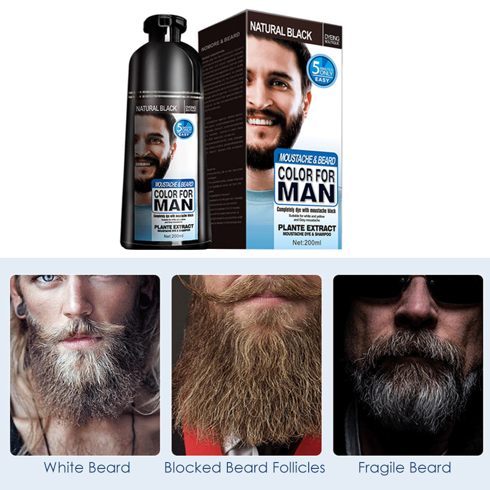 200ML Permanent Beard Dye Sham – Hair Care Garnier recenzja i cena
