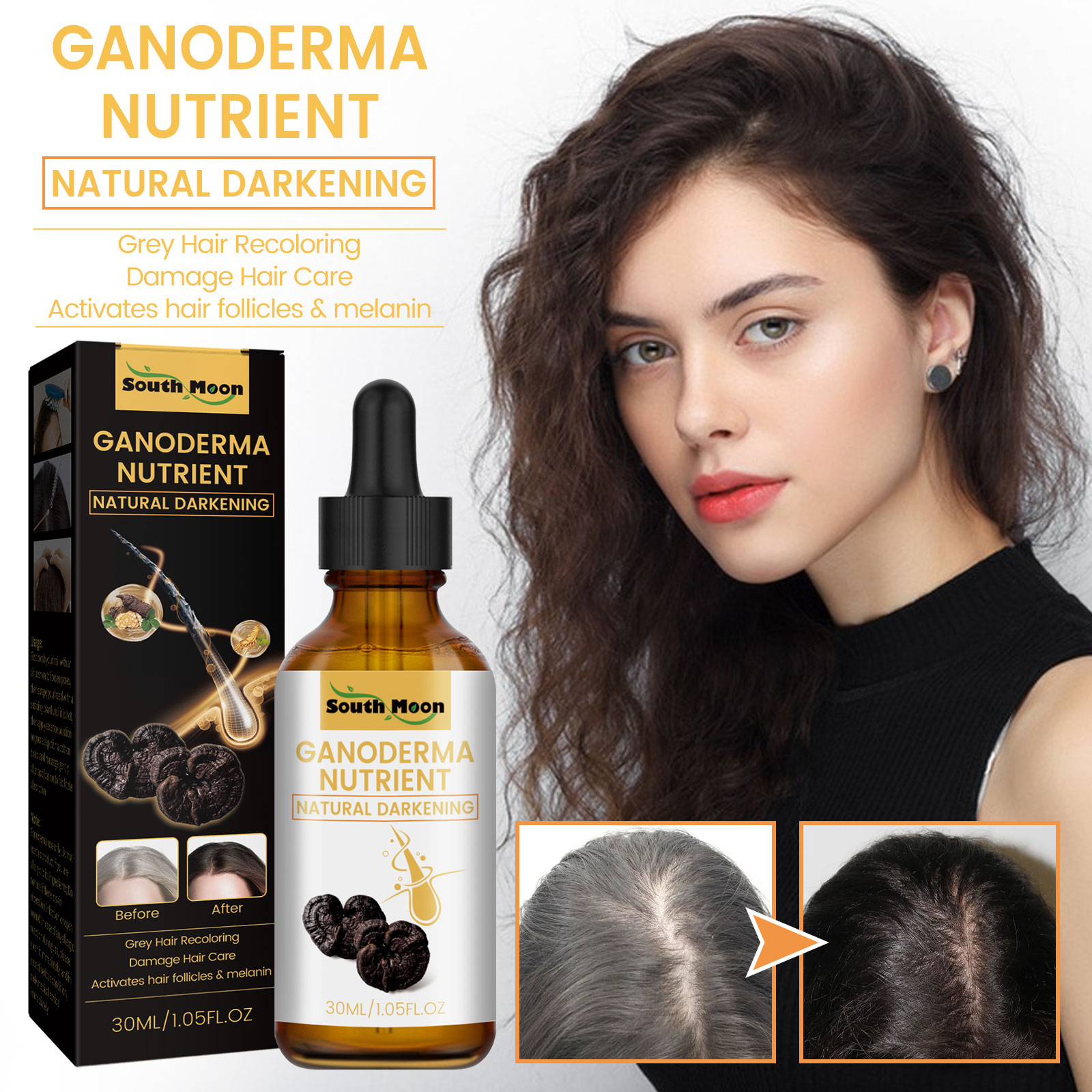 Reying Hair, Hair Darkening ,  – Hair Care Garnier recenzja i cena