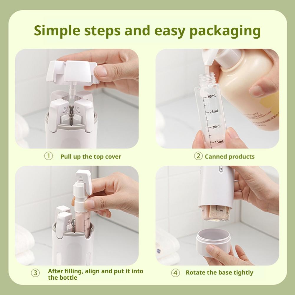 4 In 1 Travel Dispenser Bottle – Dry Shampoo Travel recenzja i cena