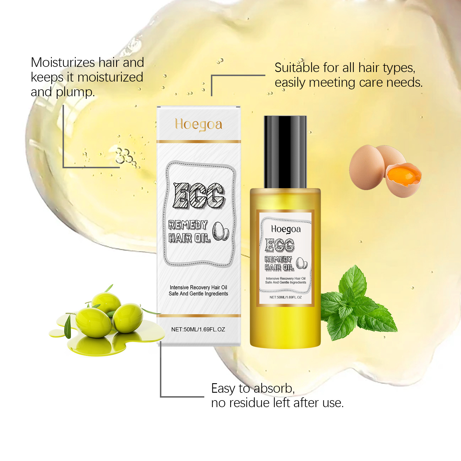 Egg Remedy Hair Oil Restore So – Hair Care Naturally recenzja i cena