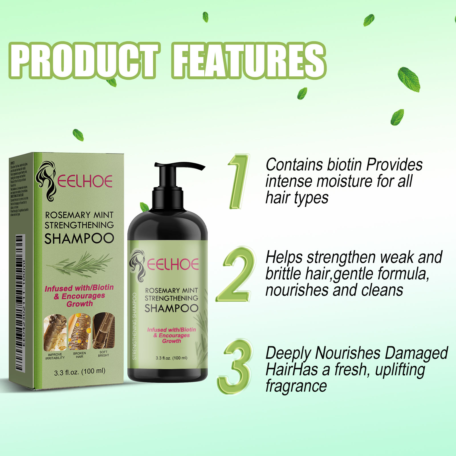 EELHOE Rosemary Straightening  – Hair Care Garnier recenzja i cena
