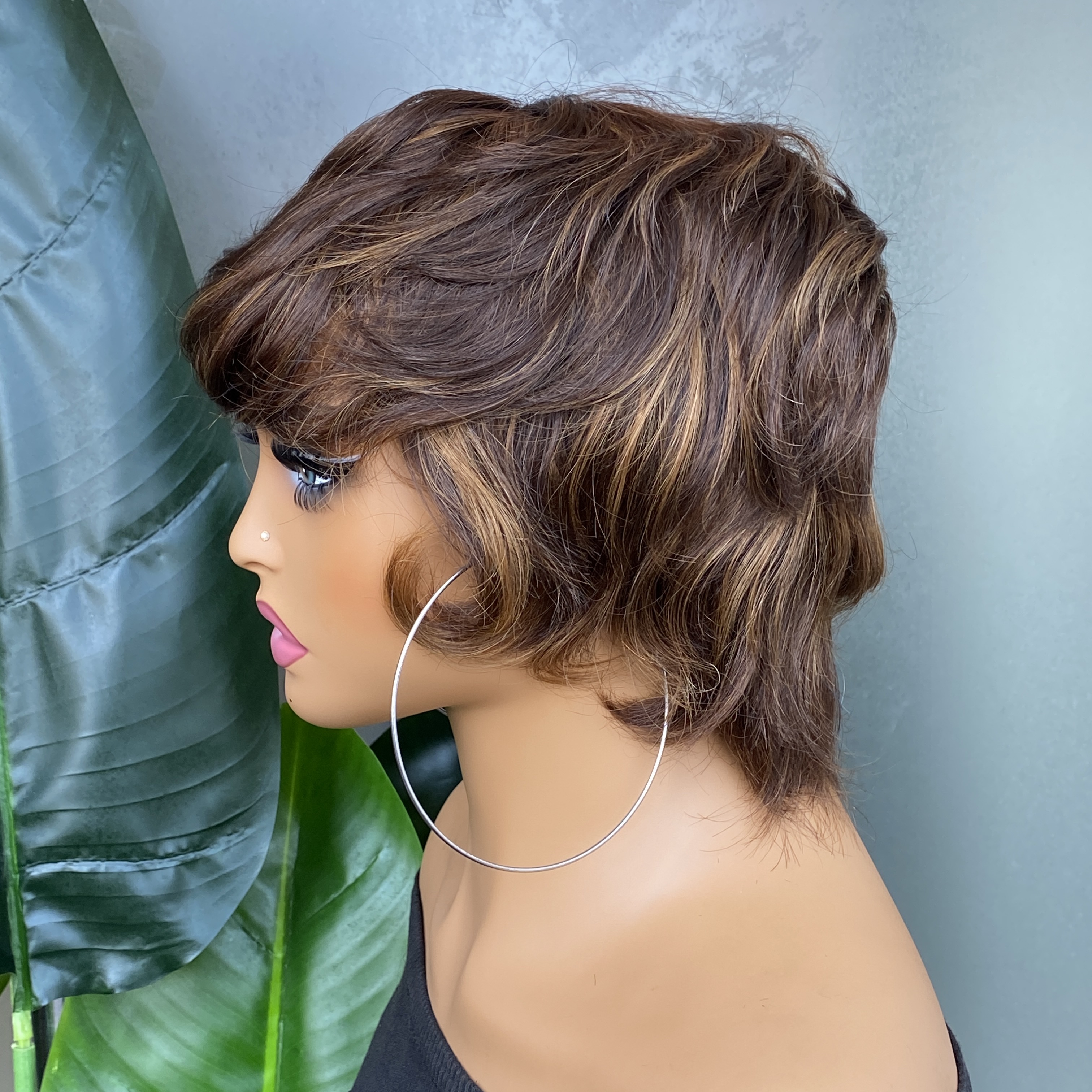 Remy Human Hair Wavy Pixie Cut – Hair Care For Wavy Hair recenzja i cena