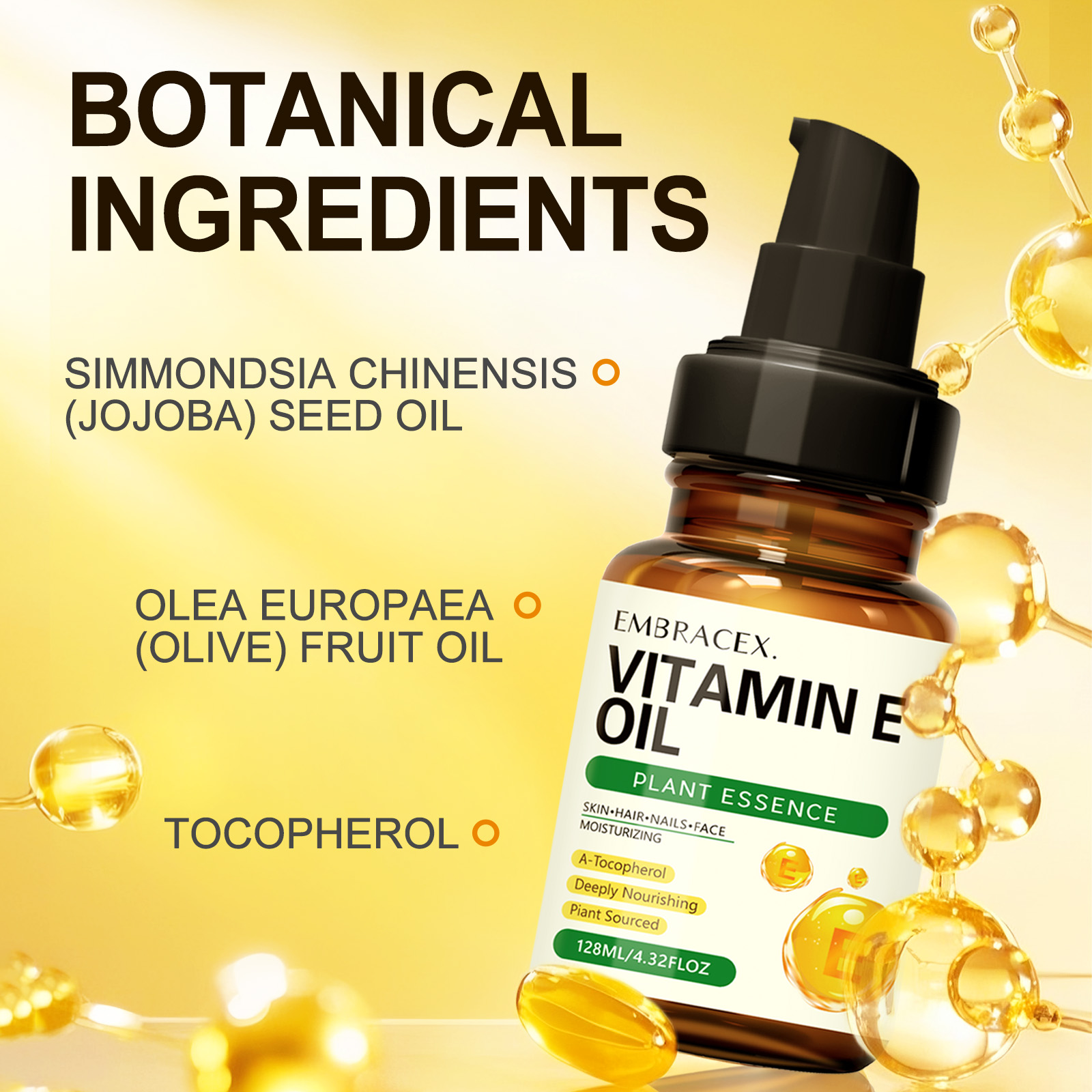 128ml Vitamin E oil Essential  – Hair Care Naturally recenzja i cena
