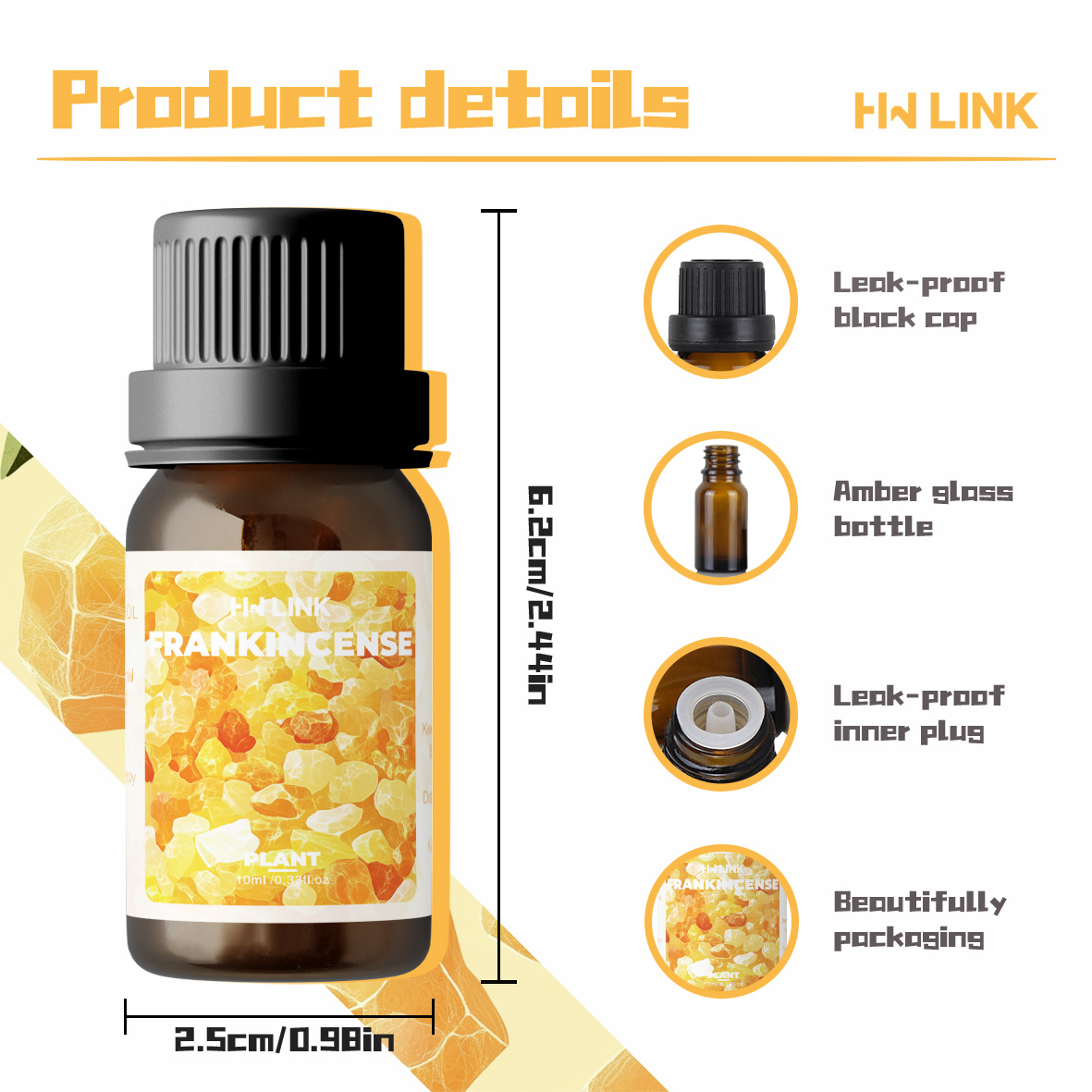Frankincense Essential Oil 10m – Hair Care Naturally recenzja i cena