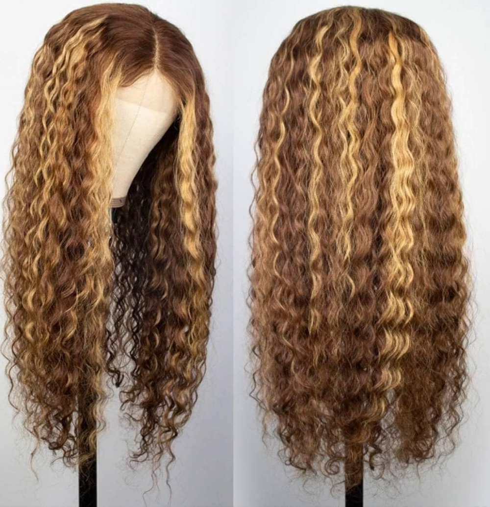 Highlight Curly Wig 13x4 Lace  – Hair Care For Wavy Hair recenzja i cena